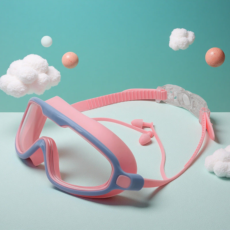 Premium unisex anti-fog dive mask, essential swimming gear for clear, comfortable water adventures.