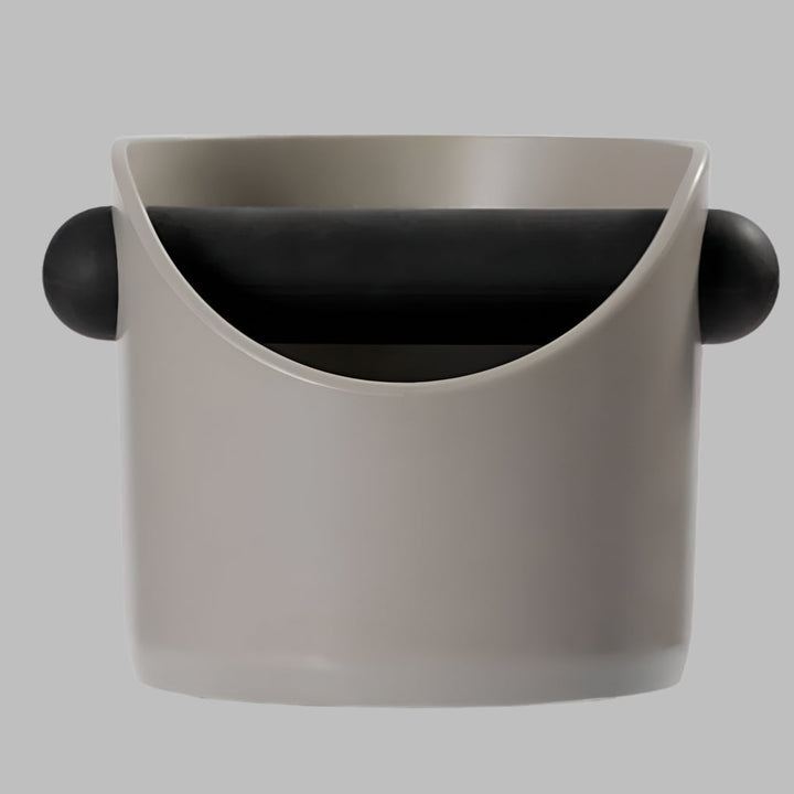 Durable, easy-clean espresso grounds knock box. Anti-slip design, a vital barista accessory for cafe or home.