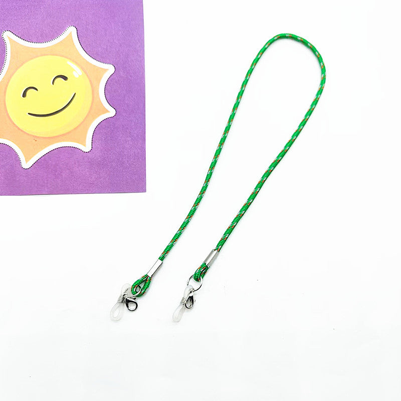 Soft anti-slip eyewear lanyard, designed for comfort and secure fit on all glasses.
