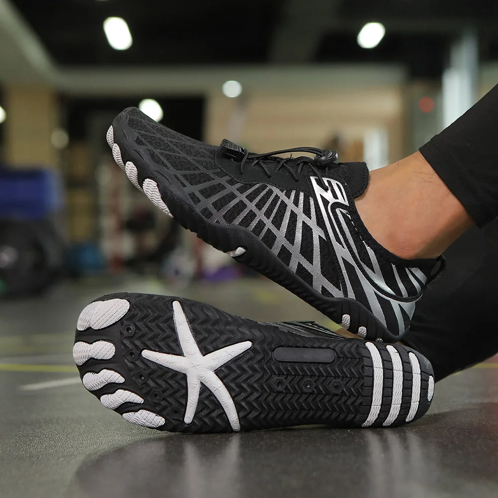 Breathable quick-dry water shoes, perfect for beachwear & active watersports.