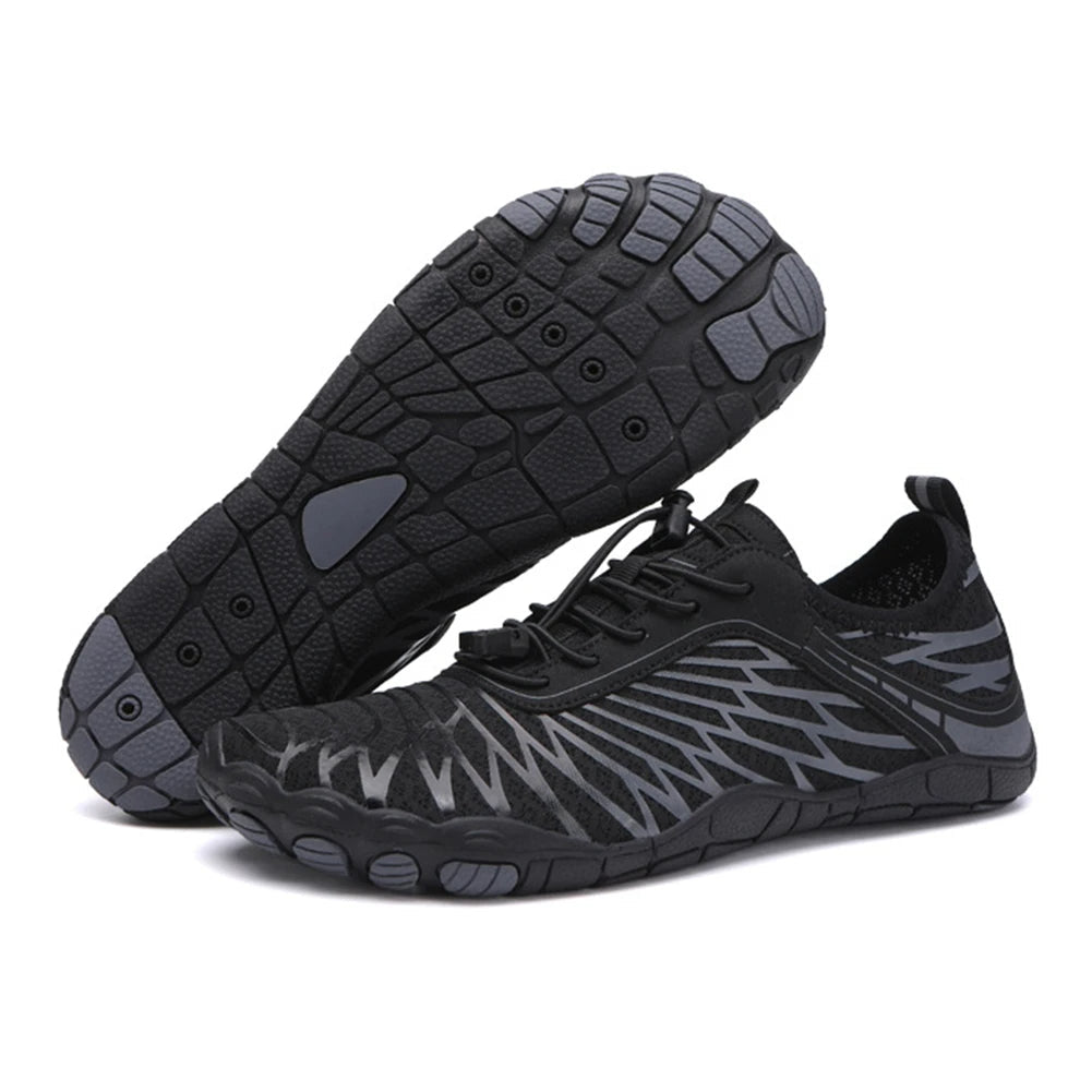 Comfortable quick-dry aqua shoes for adults, designed for all water adventures.