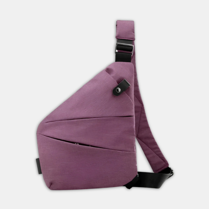 Urban organizer crossbody bag, versatile with multiple security pockets for essentials.