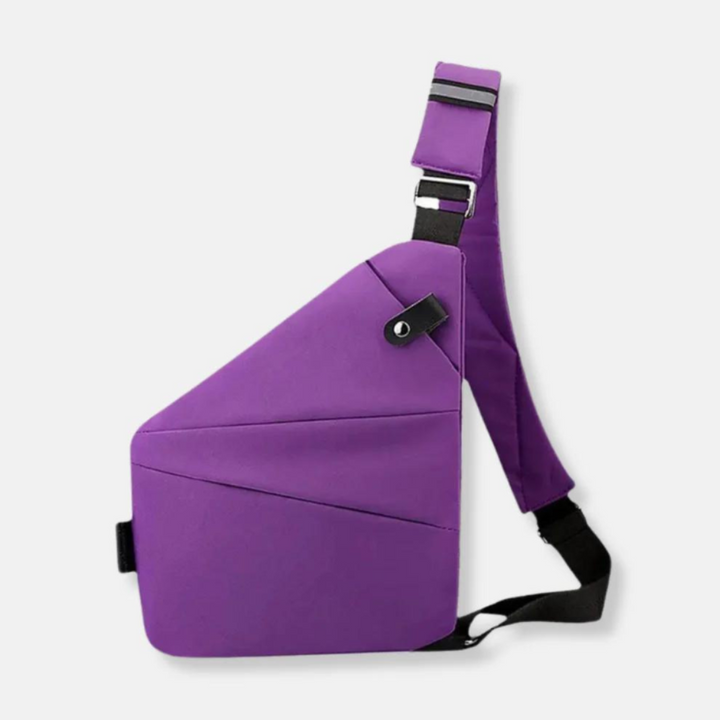 Versatile unisex messenger bag, ideal for daily use and secure, hands-free carry.