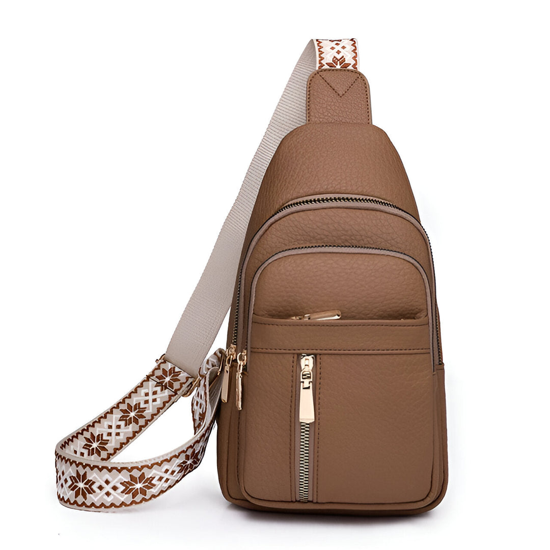 Stylish unisex crossbody bag for travel. Lightweight, durable, and organized with multiple compartments.
