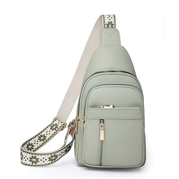 Modern anti-theft crossbody bag for men & women. Features secure zippers, durable fabric, and RFID protection.