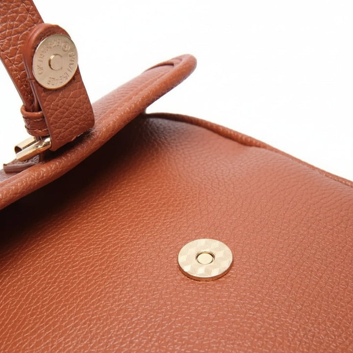 Red Anti-Theft Crossbody Bag with durable fabric & secure zippers. Unisex, perfect for travel & daily carry.