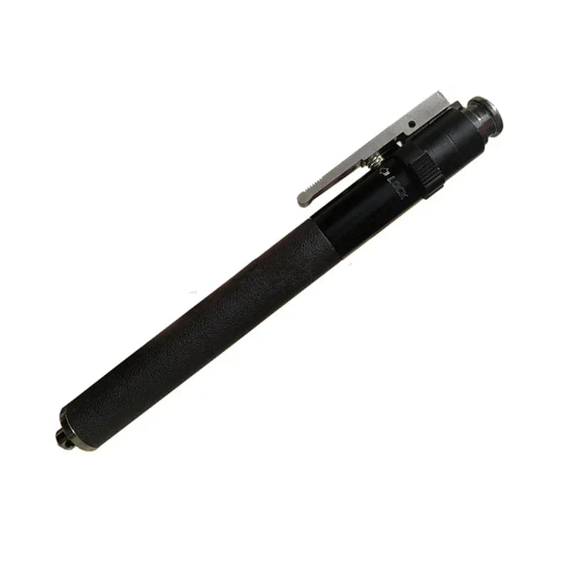 Comfortable & adjustable unisex folding walking cane, black aluminum, a lightweight portable mobility aid.