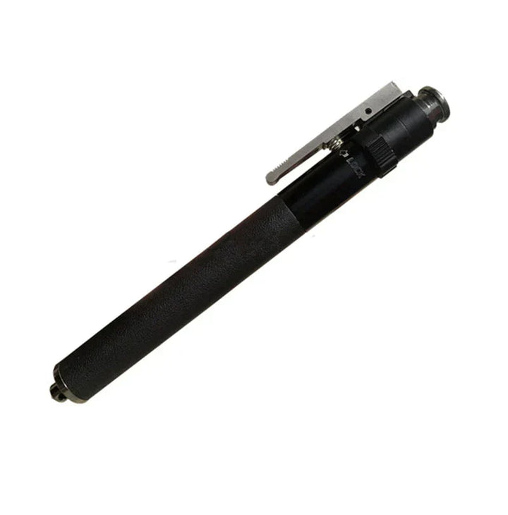 Comfortable & adjustable unisex folding walking cane, black aluminum, a lightweight portable mobility aid.