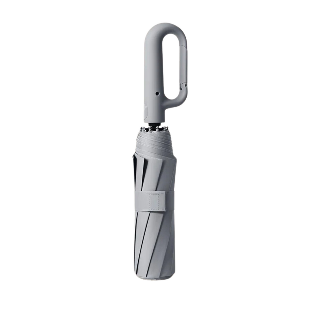 Strong windproof automatic umbrella, unisex design, with a safety reflective strip. Built for lasting rain protection.