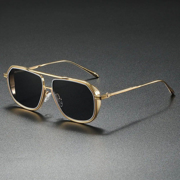 Premium unisex aviator sunglasses featuring gradient lenses & full UV400 protection. Stylish eye accessories.