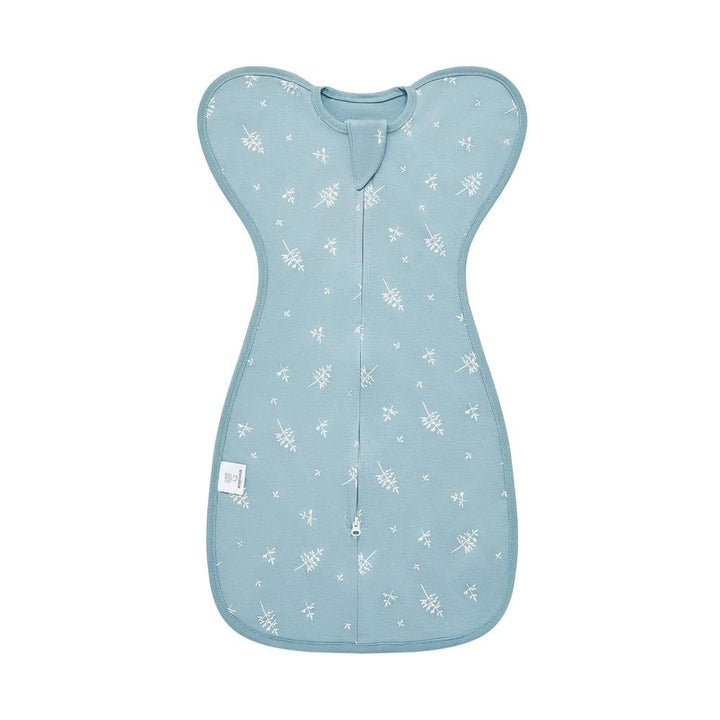 Comfortable floral pattern unisex baby cotton swaddle sleeping bag for peaceful infant sleep. Soft, gentle fabric.