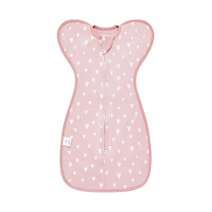 Secure unisex baby cotton swaddle sleeping bag, essential for cozy newborn sleep. Soft, comfortable nursery item.