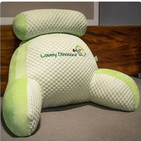 Relaxing back support cushion, designed for long-lasting comfort. A perfect addition to any home for better posture.