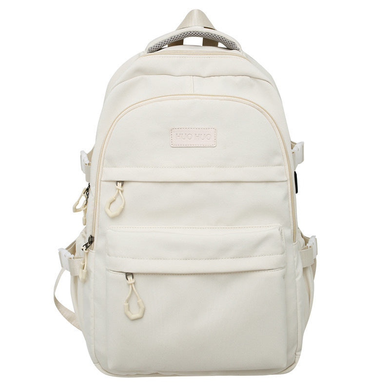 Versatile blue functional travel & work backpack, perfect for college, daily carry, and short trips. Durable fabric.