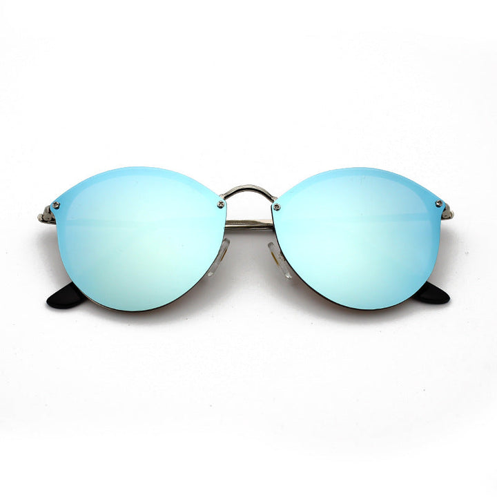 Comfortable lightweight unisex classic round sunglasses with UV protection for daily stylish wear.
