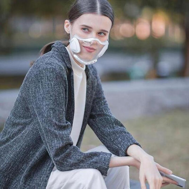 Professional-grade clear face shield, anti-fog & reusable for medical, essential worker PPE, and general use.
