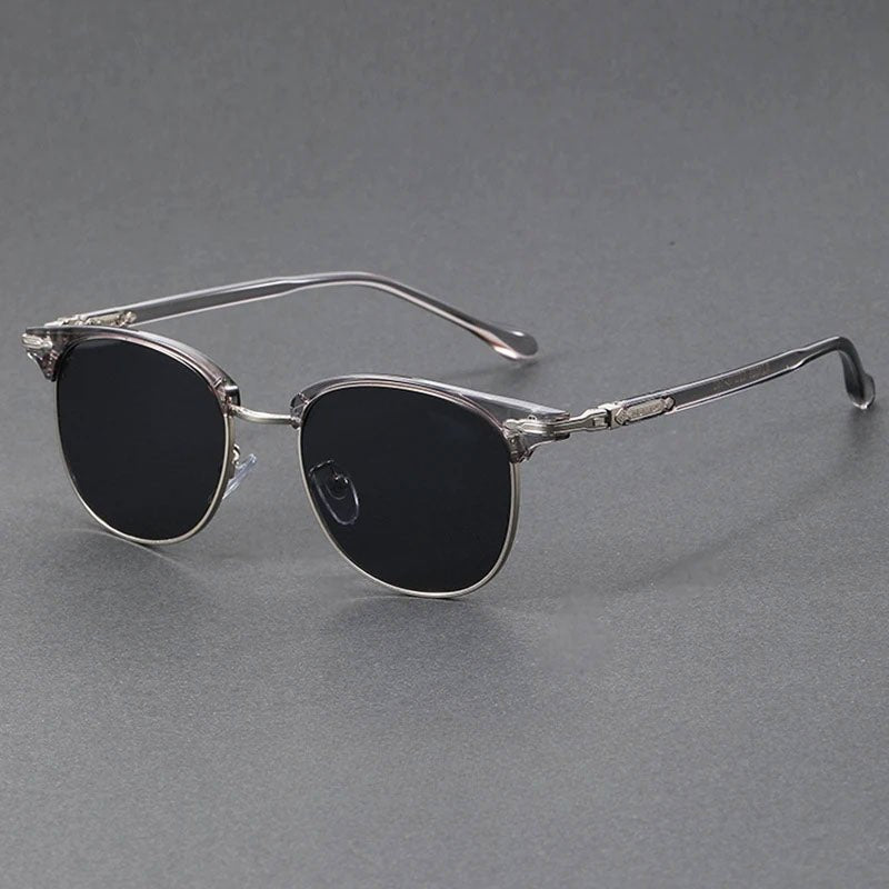 Fashionable UV400 Clubmaster sunglasses, perfect sun eyewear for eye protection & vintage style.