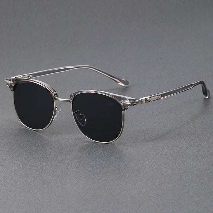 Fashionable UV400 Clubmaster sunglasses, perfect sun eyewear for eye protection & vintage style.