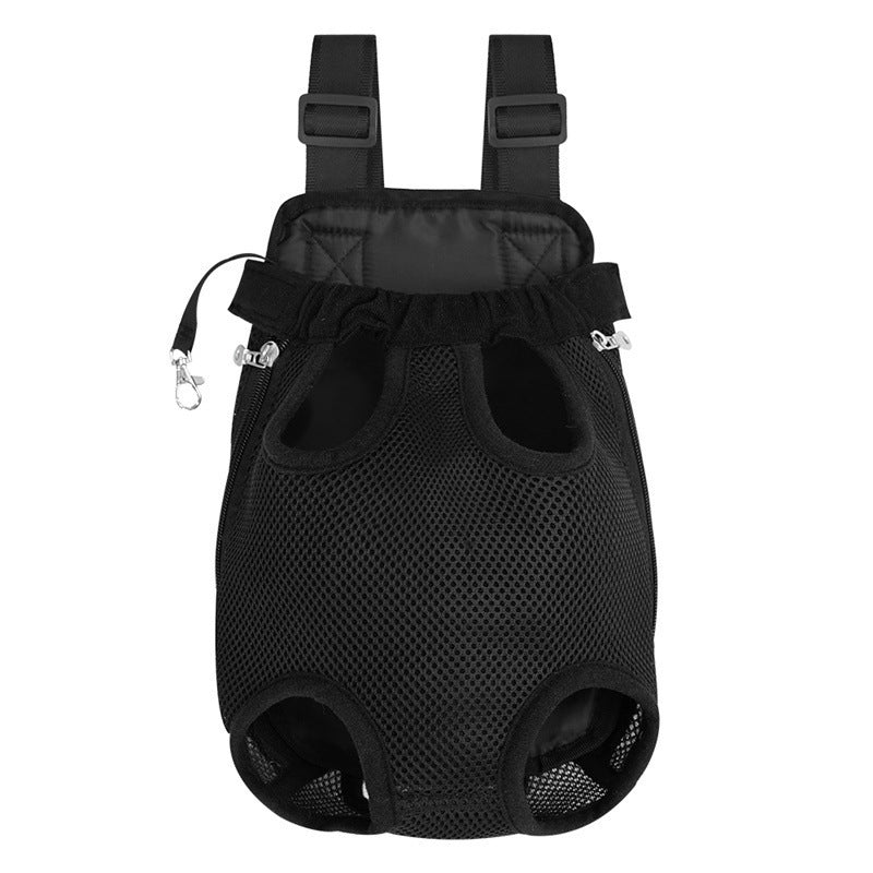 Essential pet accessory: comfortable, portable carrier for small dogs & cats. Unisex, breathable travel bag.
