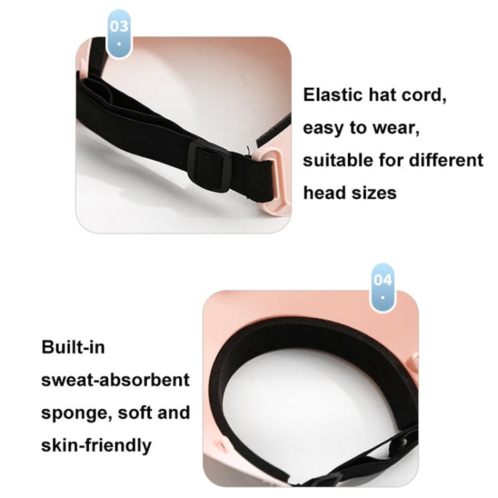 Personal cooling & sun protection. Unisex rechargeable fan visor, adjustable headwear for all outdoor adventures.