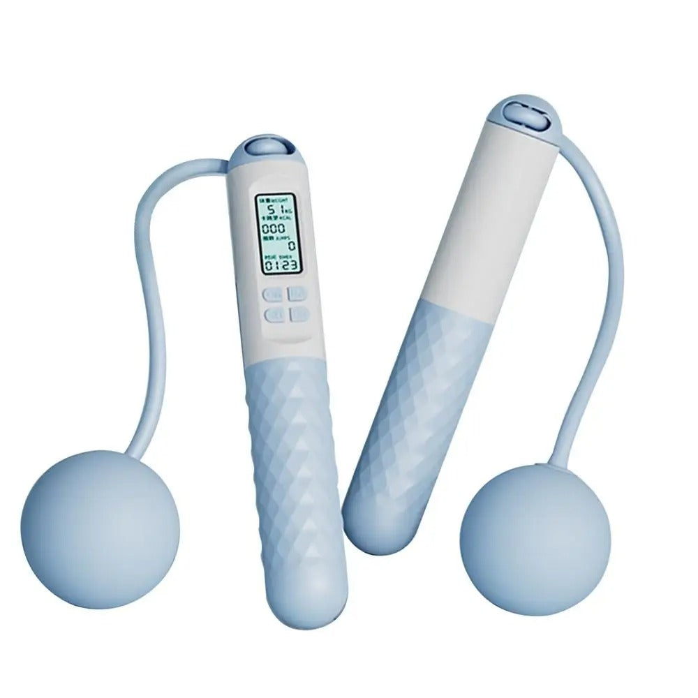 Durable, high-quality cordless weighted jump rope for long-lasting cardio and fitness training.