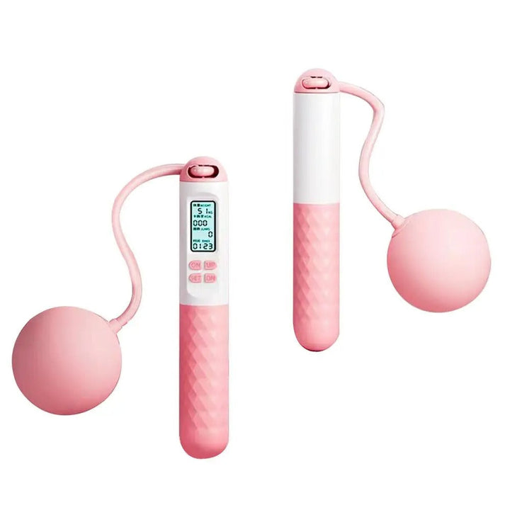 Weighted jump rope with removable weights for customized fitness intensity & stronger workouts.