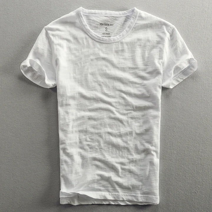 Stylish unisex crew neck t-shirt, a wardrobe staple for modern everyday fashion.
