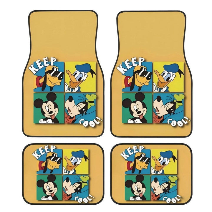 Anti-slip vehicle floor mats, custom fit for safety & ultimate car interior cleanliness. Durable.