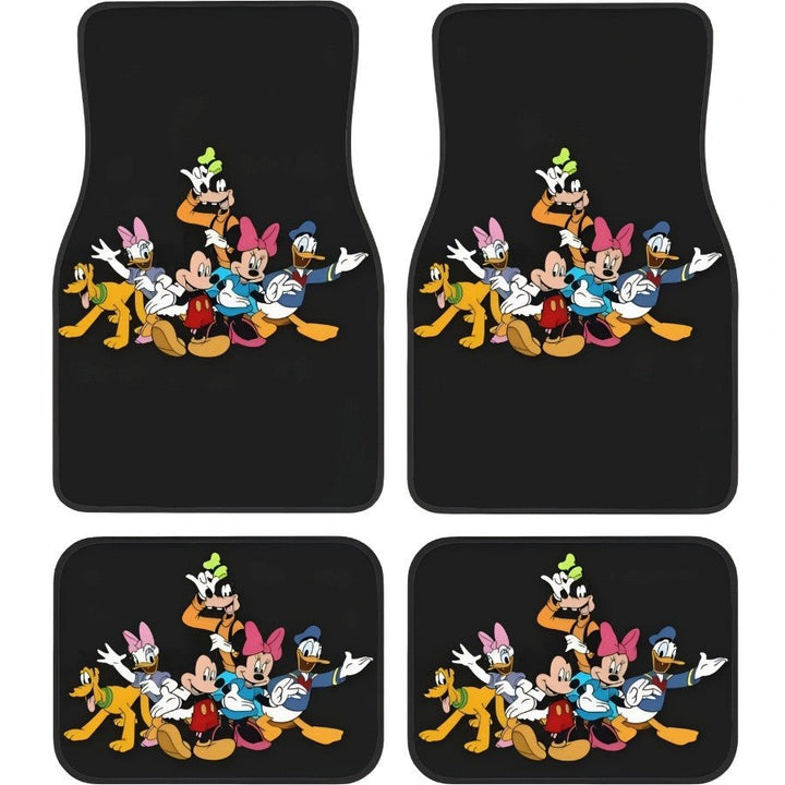 Custom fit black car floor mats, providing superior protection & modern style for your vehicle.