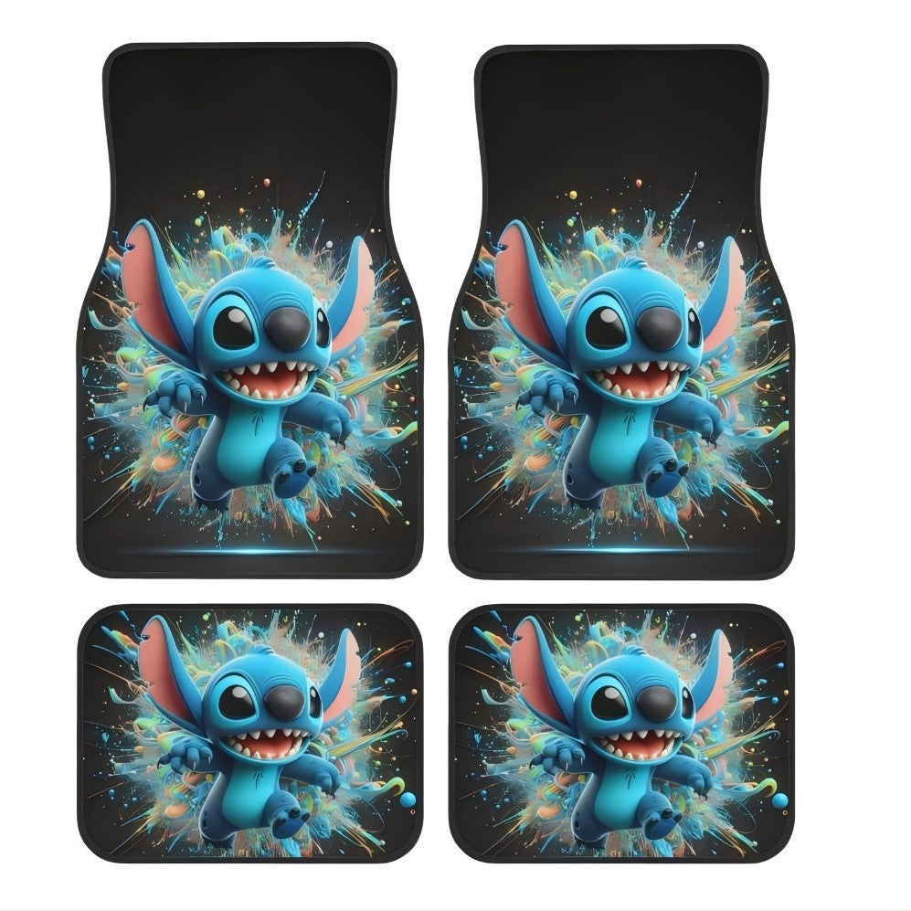 Custom fit heavy-duty car floor mats, non-slip & waterproof, for complete vehicle interior protection.