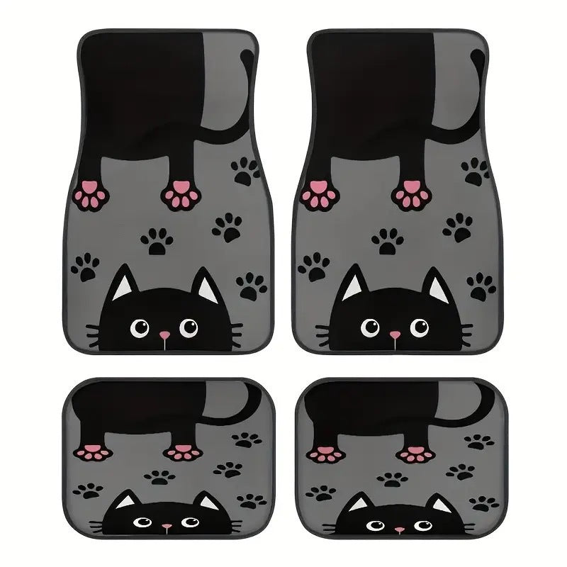 Safeguard your car: custom fit floor mats, durable, non-slip & easy clean for vehicle protection.