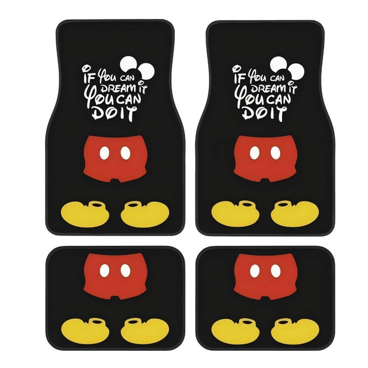 Unisex custom fit car floor mats, easy clean & non-slip, for premium vehicle interior protection.