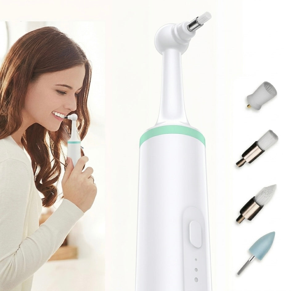 Unisex dental plaque scraper & tartar remover tool for effective home oral hygiene.