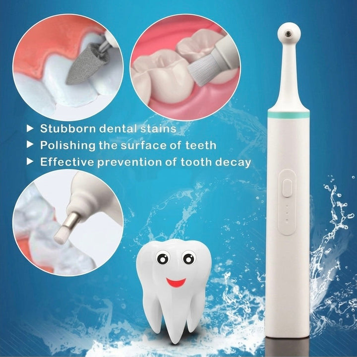 Compact plaque & tartar remover tool to achieve fresh breath and improved oral health at home.