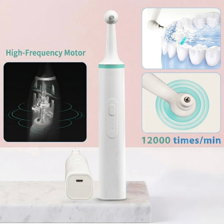 Travel-friendly dental plaque scraper for consistent oral hygiene and tartar control on the go.