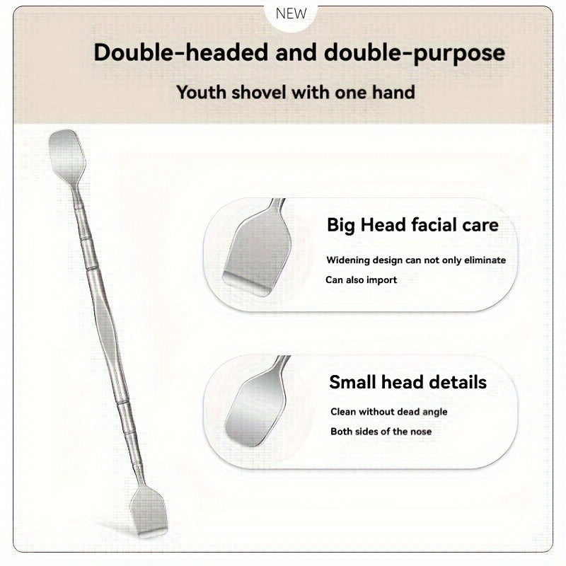 Precision blackhead and whitehead remover for gentle yet effective blemish extraction.
