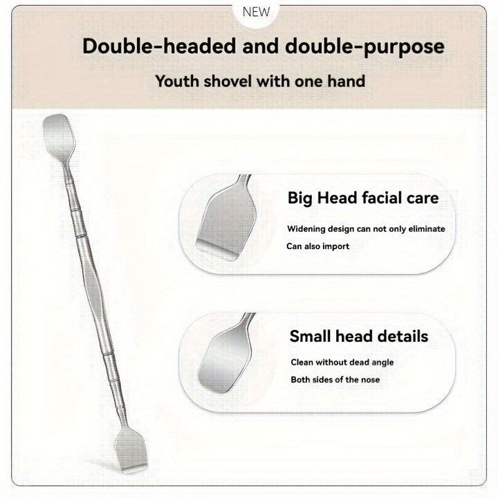 Precision blackhead and whitehead remover for gentle yet effective blemish extraction.