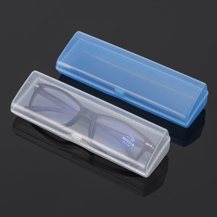 Unisex durable eyewear protective hard case for glasses & sunglasses, ideal for travel.