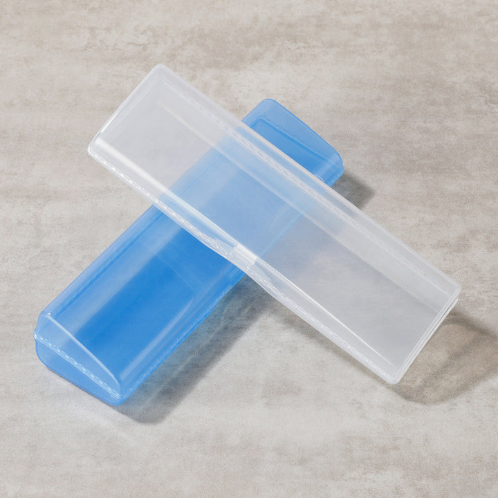 Travel accessory: unisex protective sunglasses case. Hard shell for glasses, durable vision care.