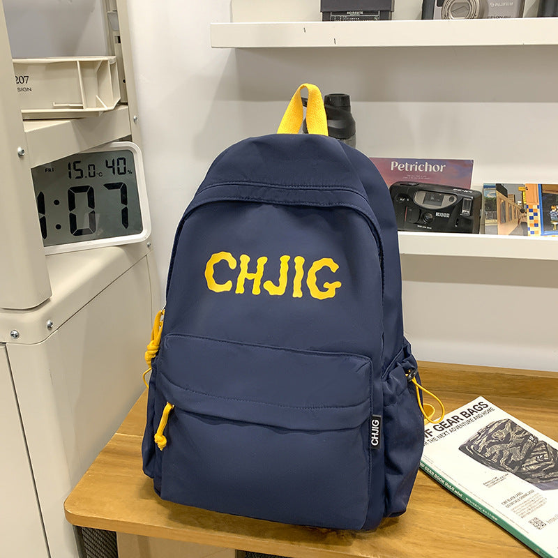 Sporty waterproof backpack for men & women, ideal for adventure, hiking, and durable everyday use.