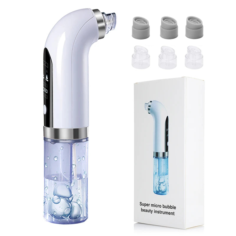 Unisex electric blackhead remover vacuum for clear, smooth skin. Effective pore cleaner & acne treatment beauty tool.