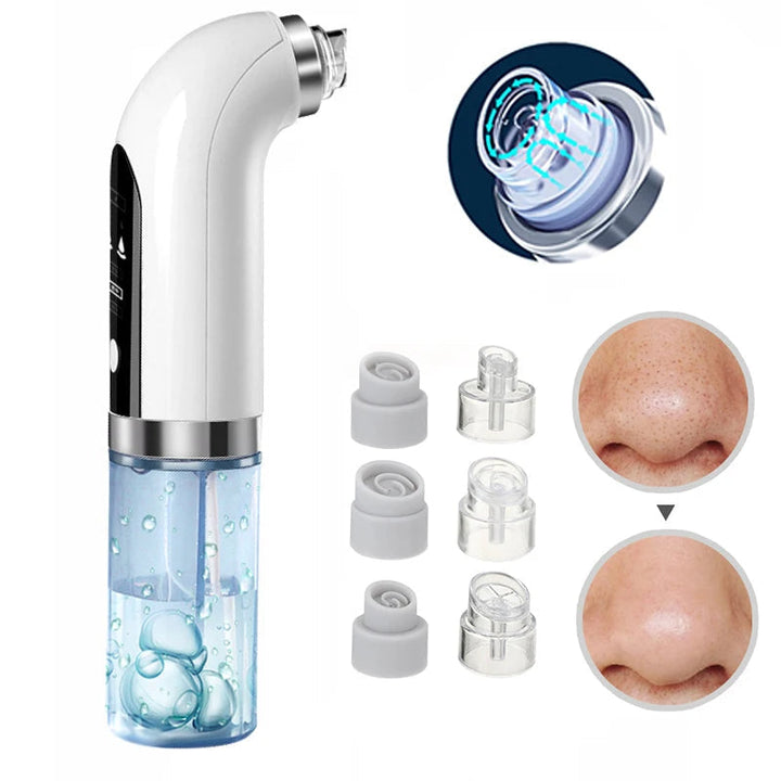 Unisex face care tool: electric blackhead vacuum for clear skin. Deep pore cleansing & acne treatment beauty device.