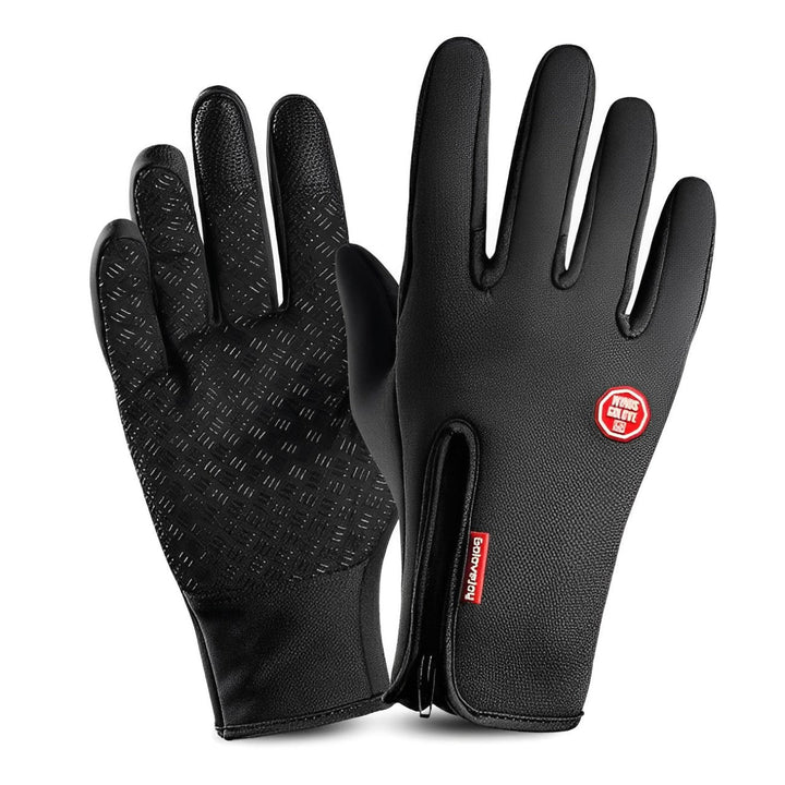 Durable electric heated winter gloves for men & women, ideal for skiing, cycling, & outdoor activities.