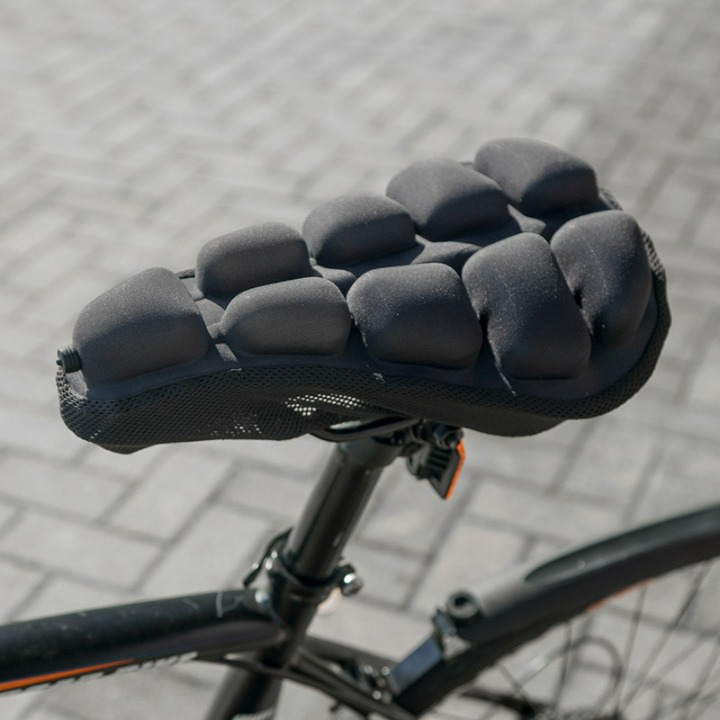 Unisex ergonomic bike seat cushion for comfortable road & mountain biking.