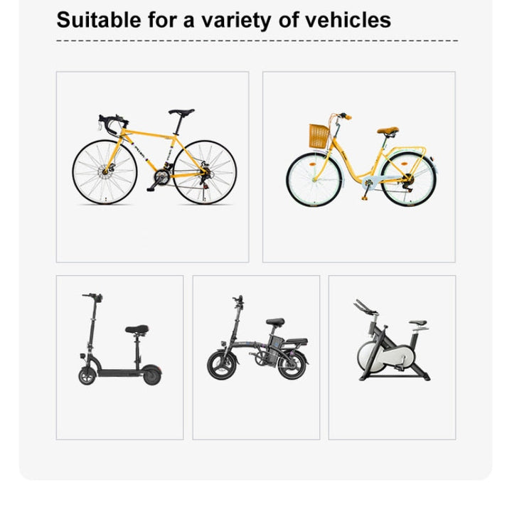 Upgrade your ride with this comfortable, ergonomic, shock-absorbing bike seat cushion.