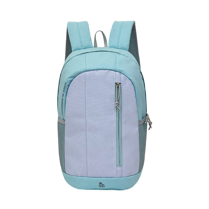 Stylish green ergonomic backpack for commuters. Unisex design with padded straps & organized pockets for daily essentials.