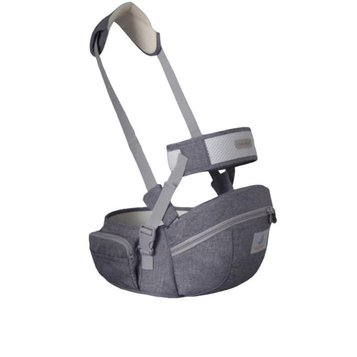Unisex ergonomic hip seat baby carrier for infants & toddlers. Provides comfort & hands-free support for parents.