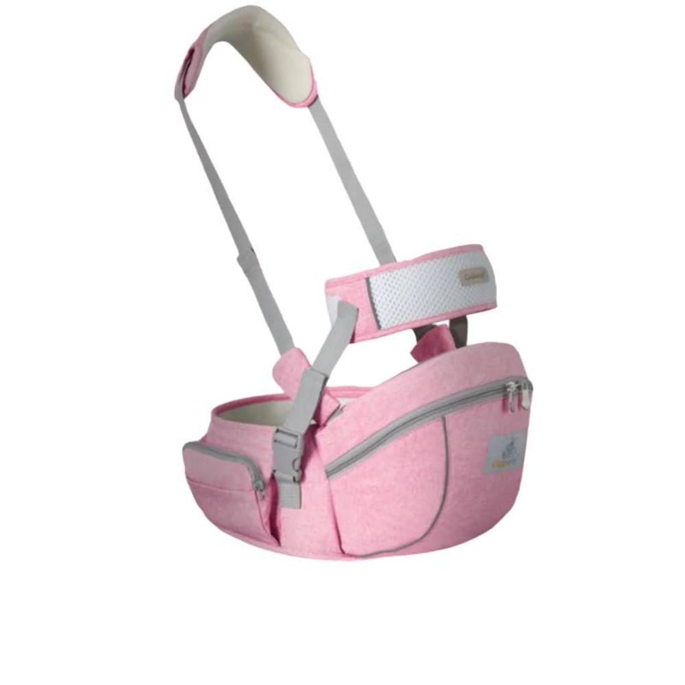 Adjustable & portable unisex ergonomic hip seat baby carrier for newborns to toddlers, ensuring comfort & safety.