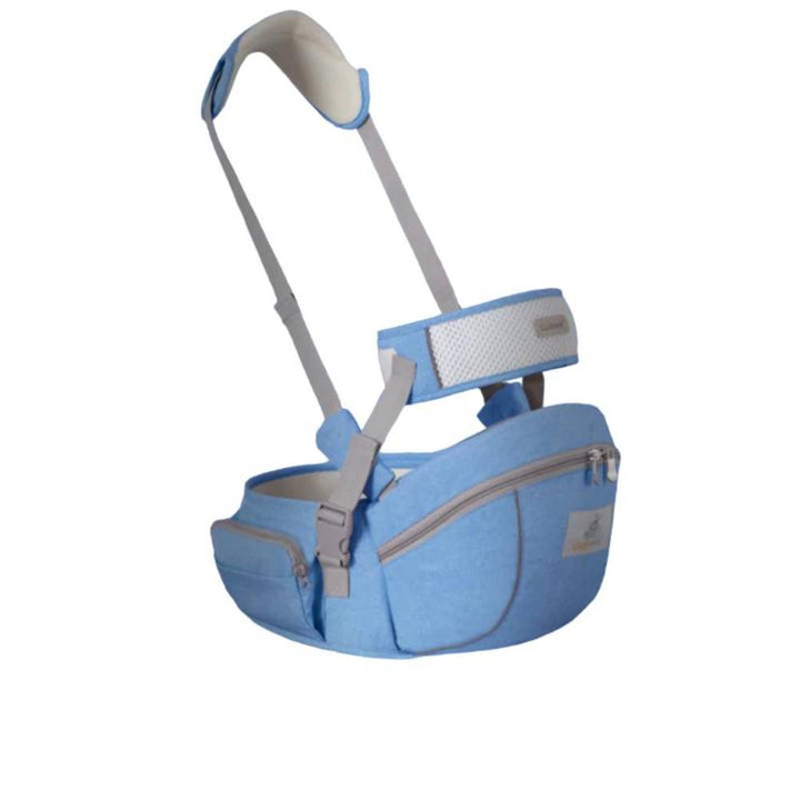 Versatile unisex ergonomic hip seat baby carrier for hands-free parenting. Offers excellent infant & toddler support.
