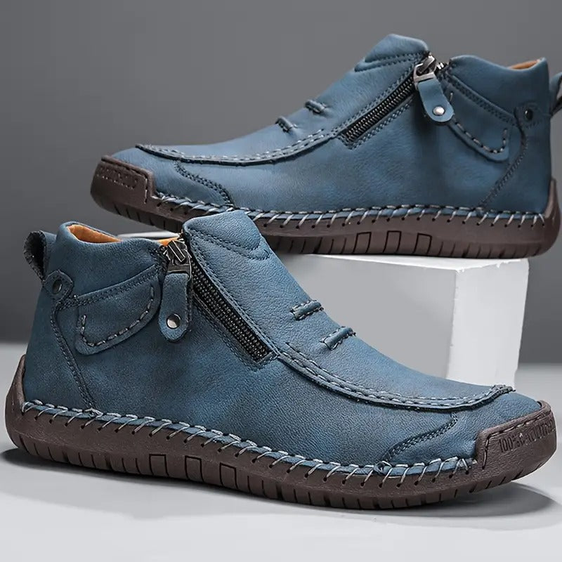 Stylish unisex ergonomic shoes offering superior orthopedic support for walking comfort.